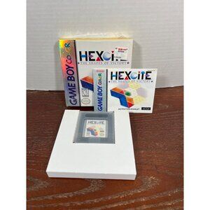 Hexcite The Shapes Of Victory Game Boy Color Complete In Box With Manual